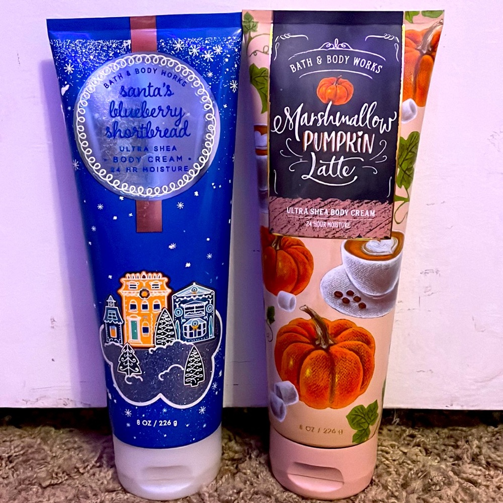 RARE bath and body works lotions